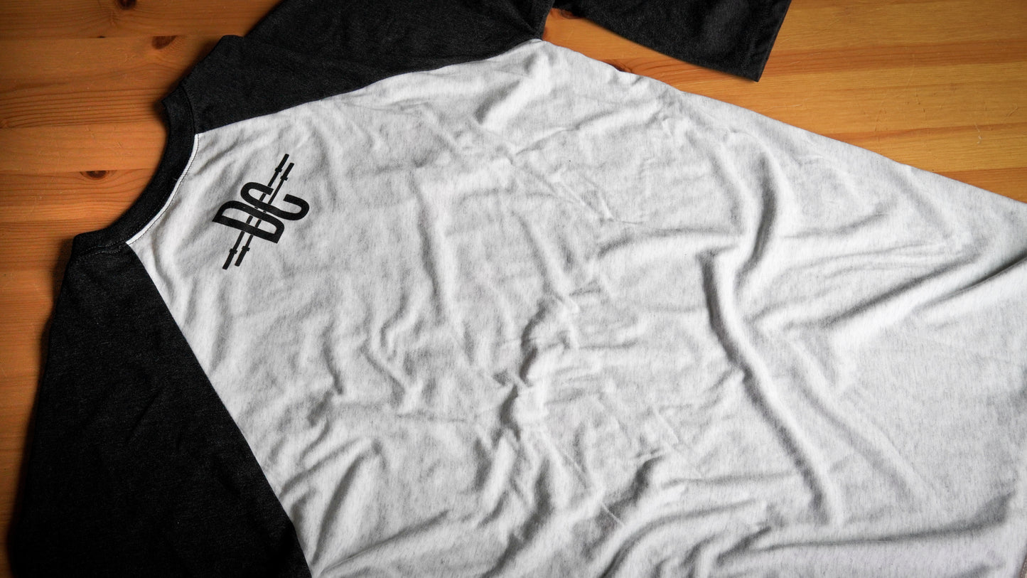 Stacked and Jacked Raglan Tee