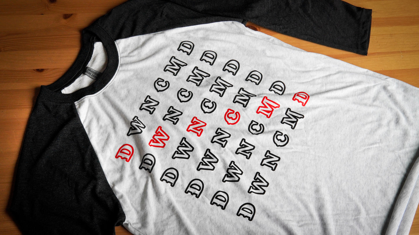 Stacked and Jacked Raglan Tee