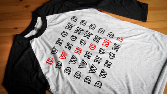 Stacked and Jacked Raglan Tee